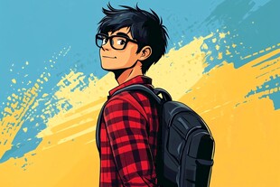 成人动漫作者团子酱的治愈日常漫画头像